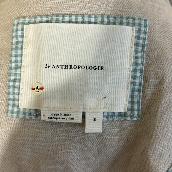 EUC Anthropologie Linen Jacket - Picture 8 of 10